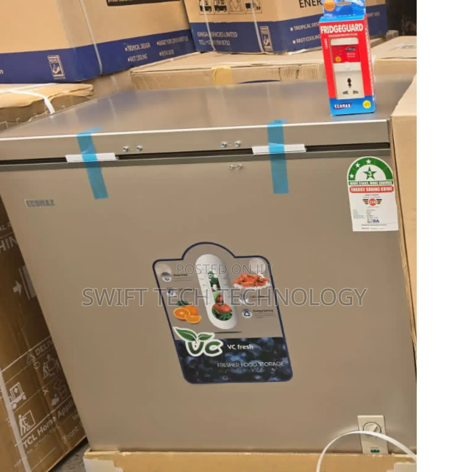 Ecomax 219 L Chest Freezer – Large Capacity, Energy Saving