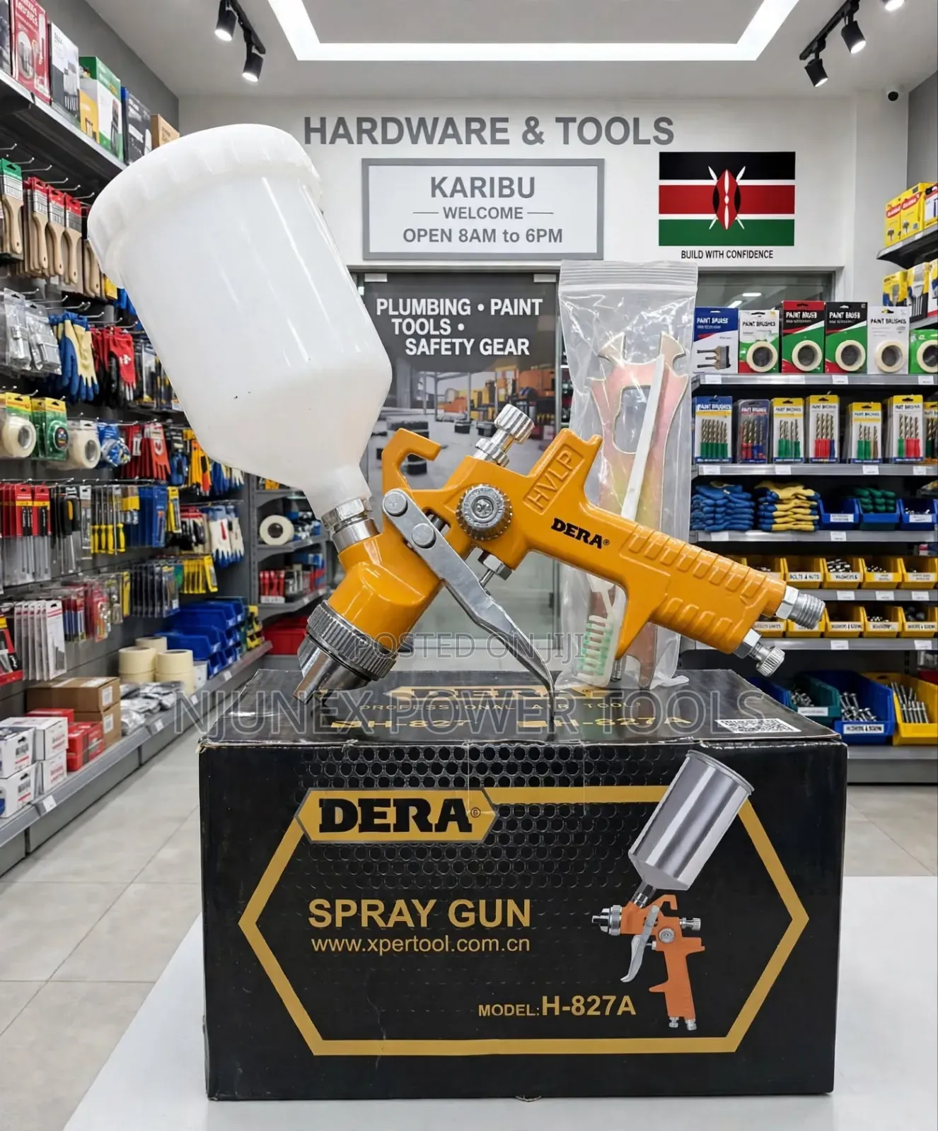 Dera HVLP H-827a Gravity Feed Air Spray Gun