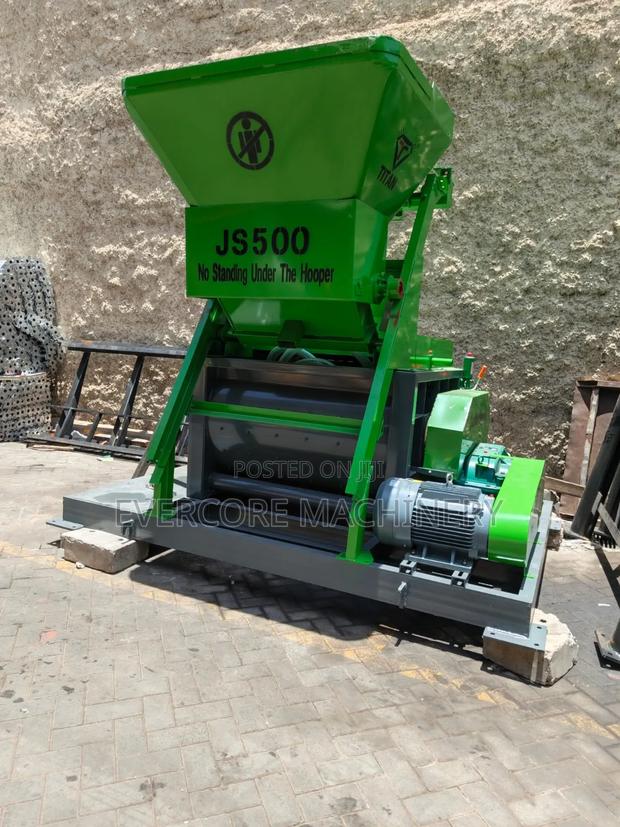 Heavy Duty JS500 Commercial Batching Plant Machine Now on Offer.