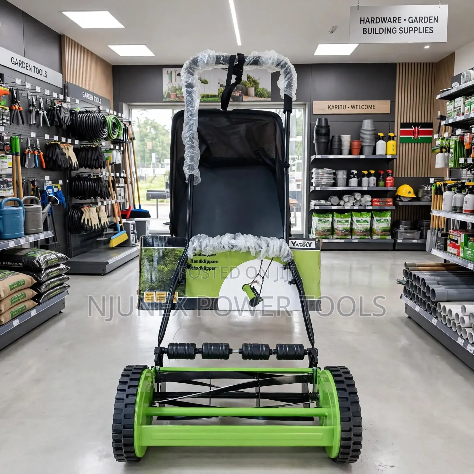 Yatoly Manual Push Cylinder Lawn Mower
