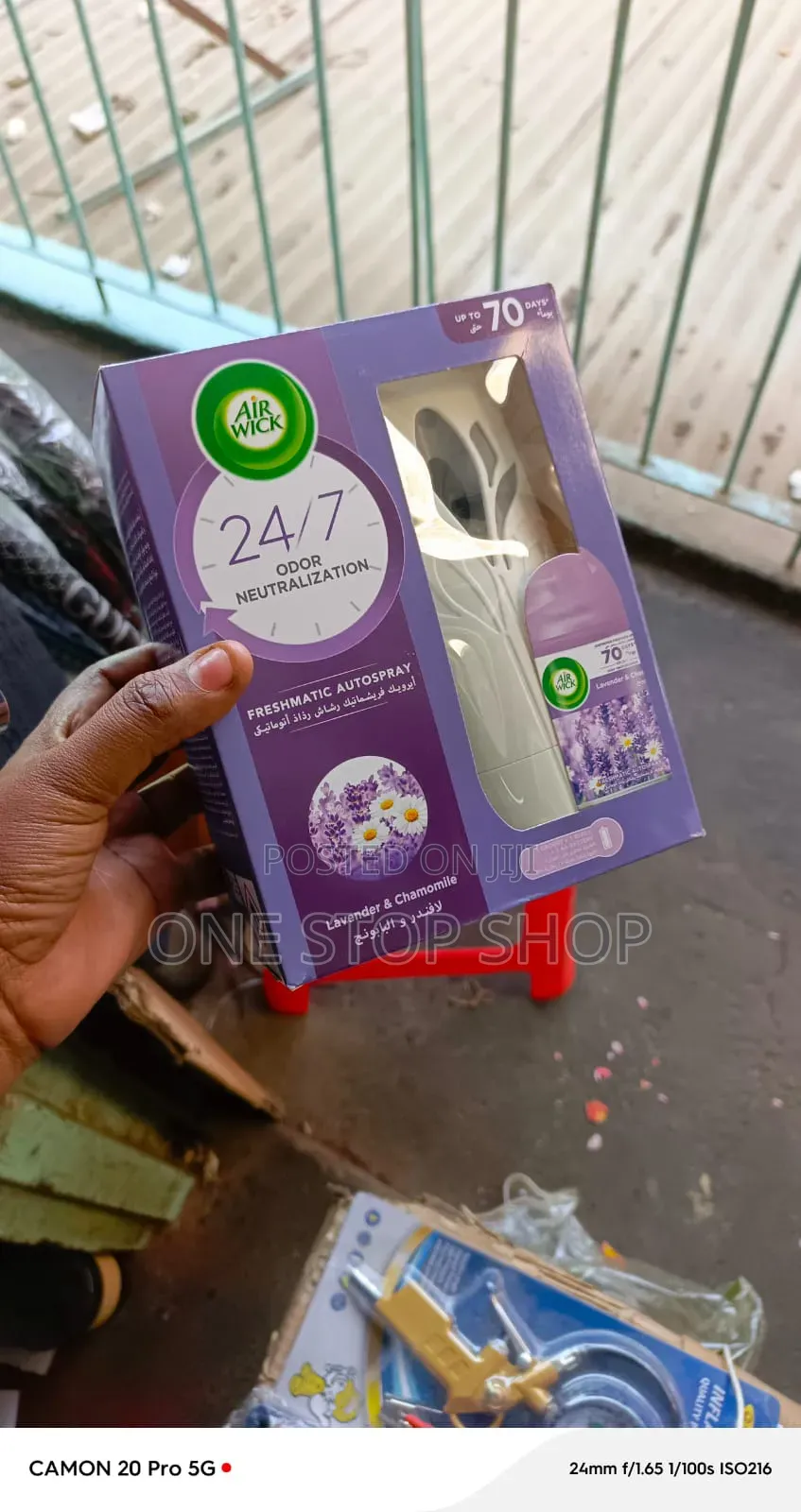 Air Wick Freshmatic Auto Spray Lavender& Chamomille250ml Kit