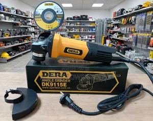 Black Dera Angle Grinder (Model DK9115E)
