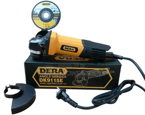 Black Dera Angle Grinder (Model DK9115E)