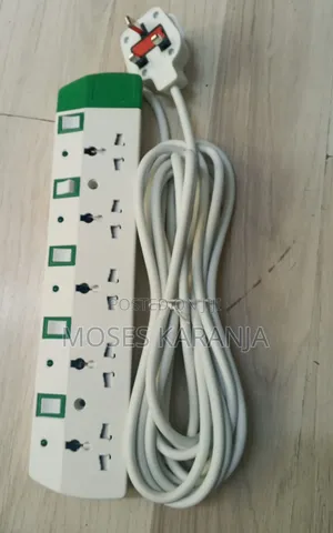 High Astra 5-Way Power Extension With Surge Protection