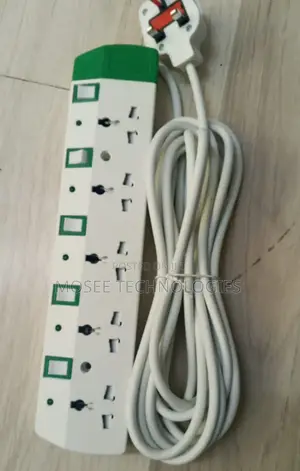 High Astra 5-Way Multi-Socket Extension With Surge Protector