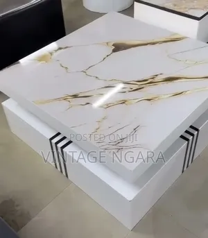 ​Modern Square Marble Top Coffee Table