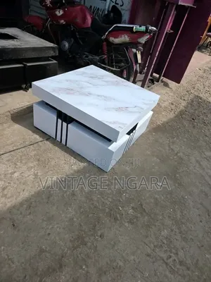 ​Modern Square Marble Top Coffee Table