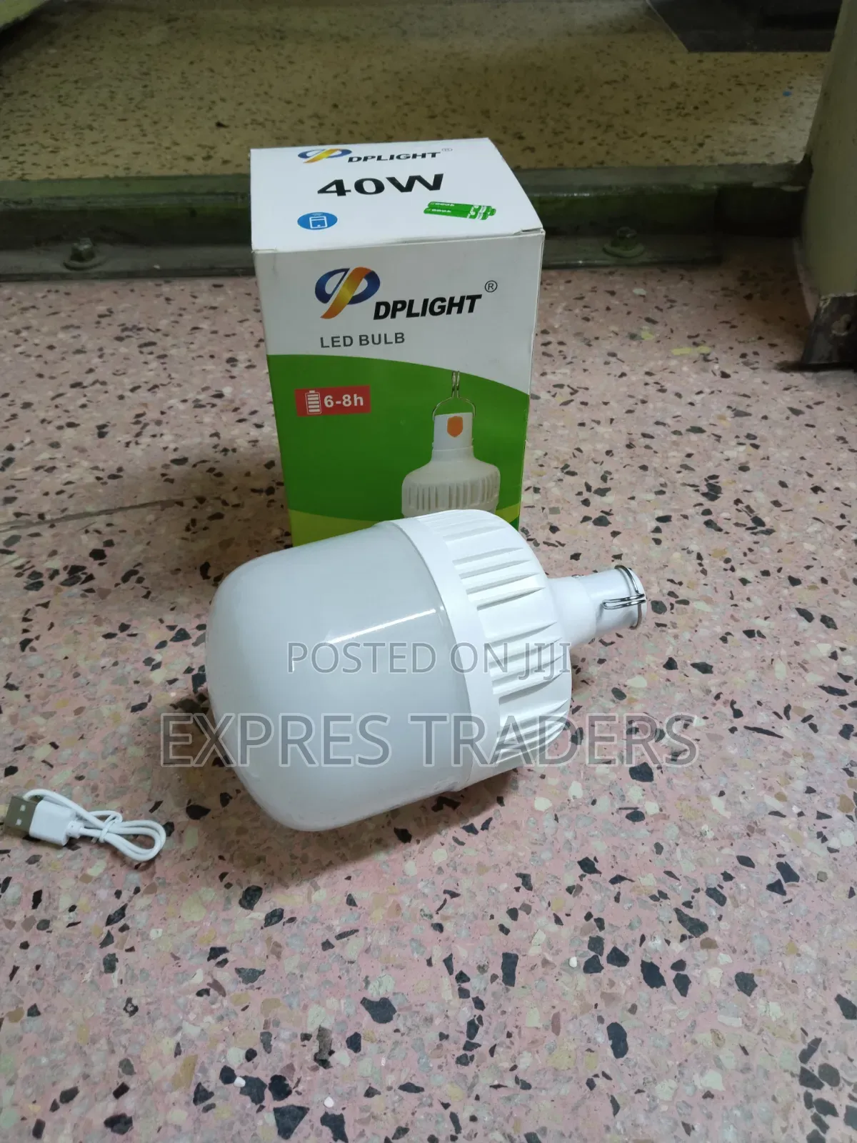 40 W Rechargeable Bulb