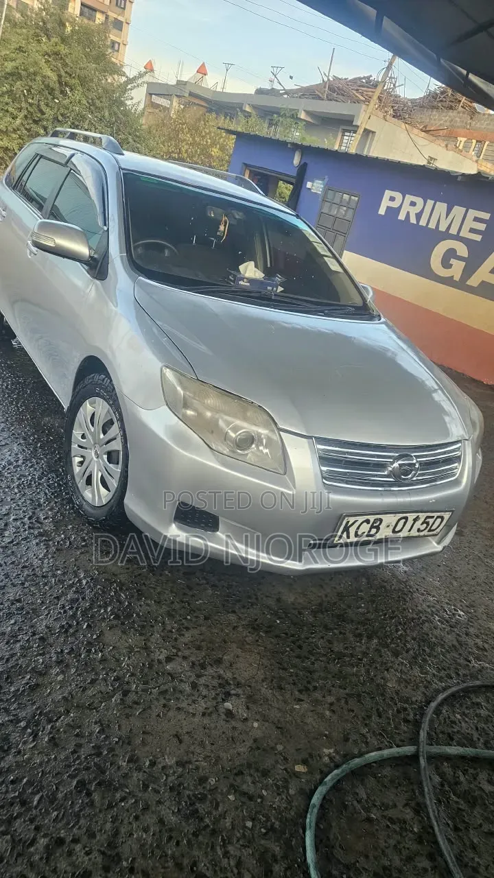 Toyota Corolla Fielder 2008 Silver