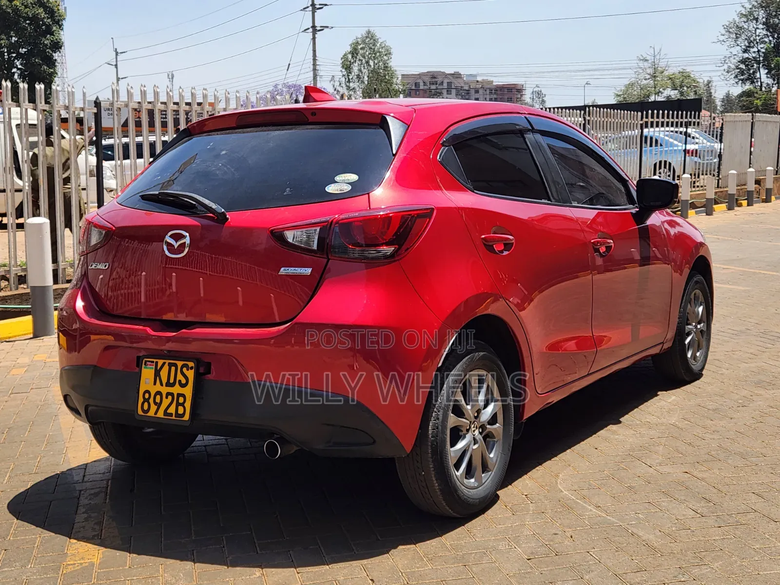 Mazda Demio 2017 Red