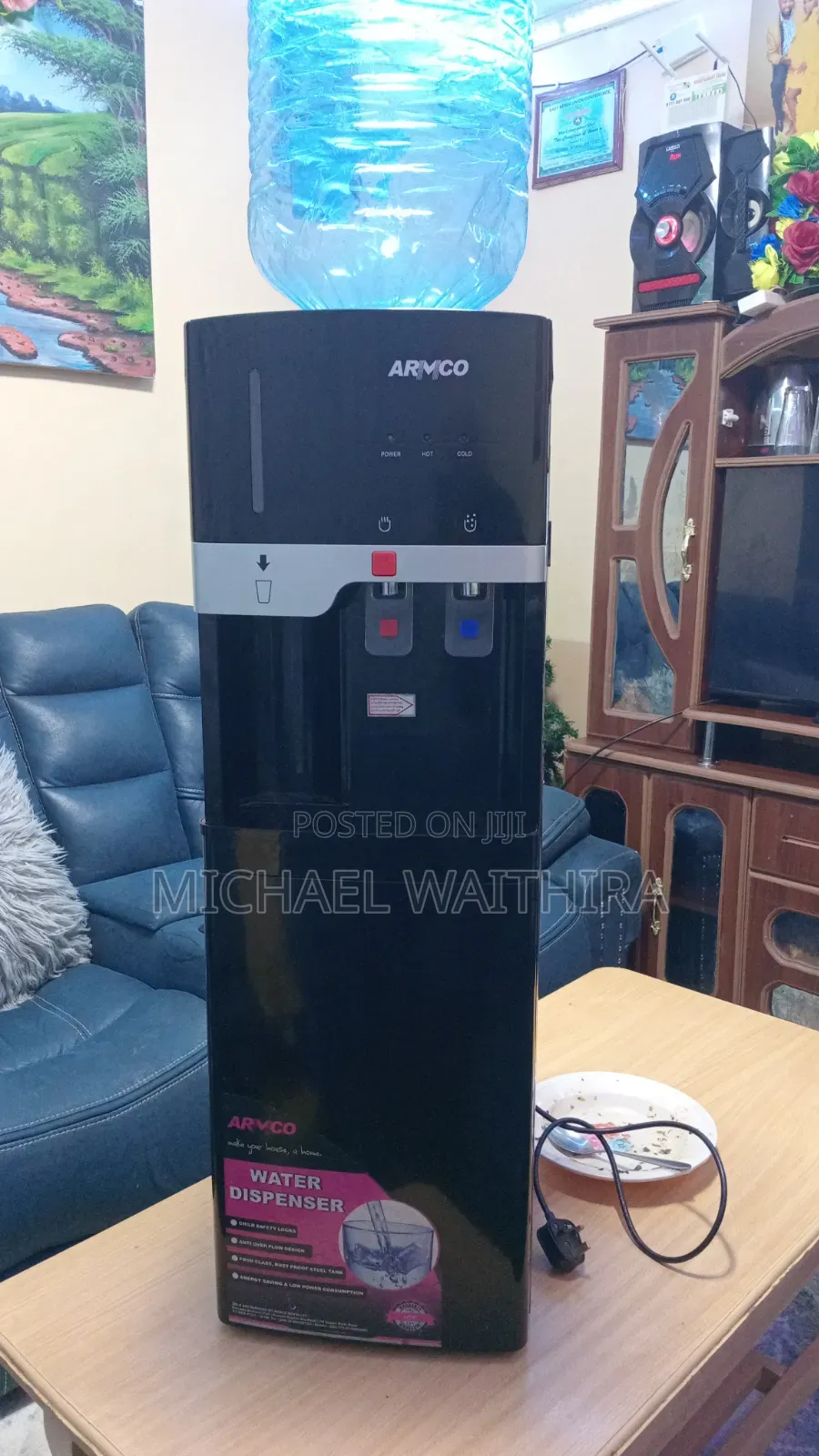 ARMCO Water Dispenser Hot & Cold -Black
