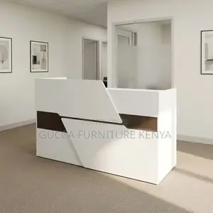 Imported White Reception Table-1600mm