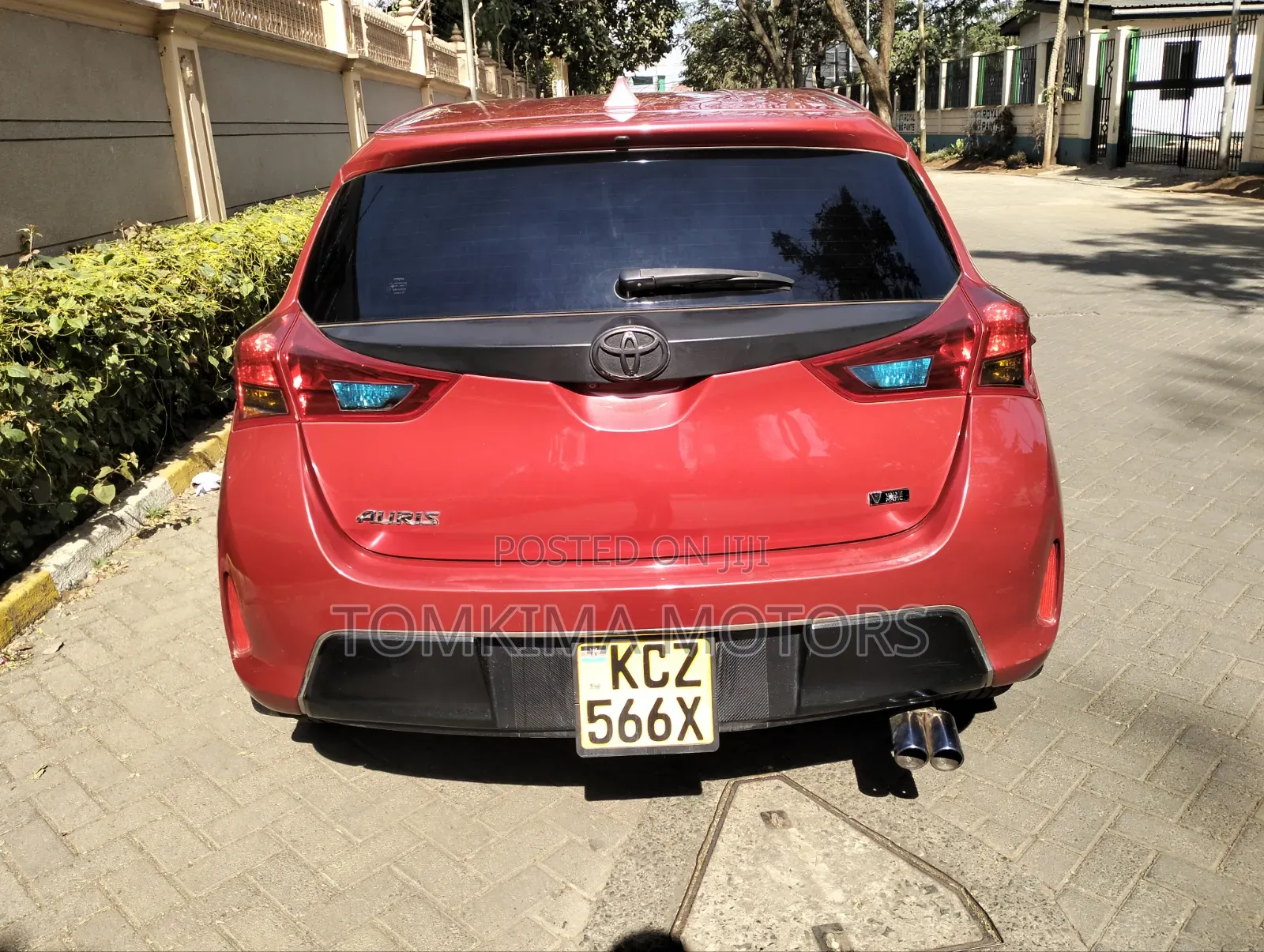 Toyota Axio 2014 Red