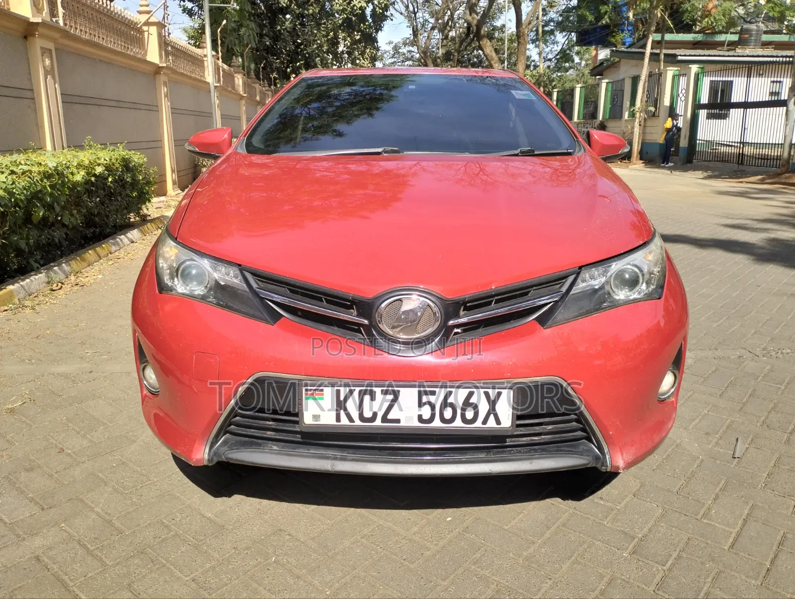 Toyota Axio 2014 Red