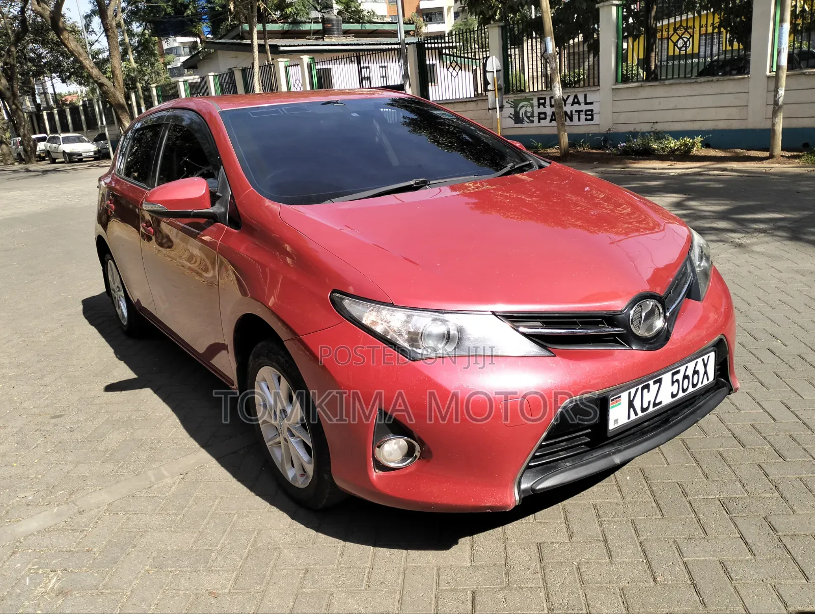 Toyota Axio 2014 Red