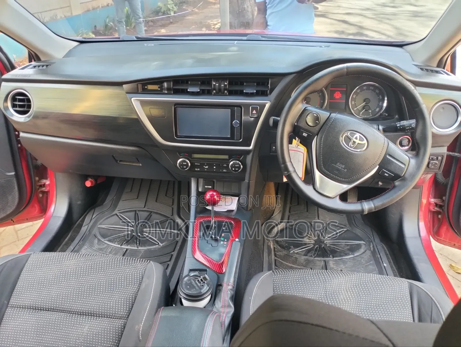 Toyota Axio 2014 Red