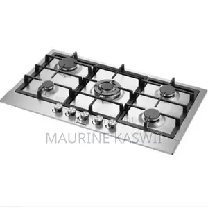 Hisense Built-in 86cm Gas Hob 5 Burners Stainless Steel HGH951SS01