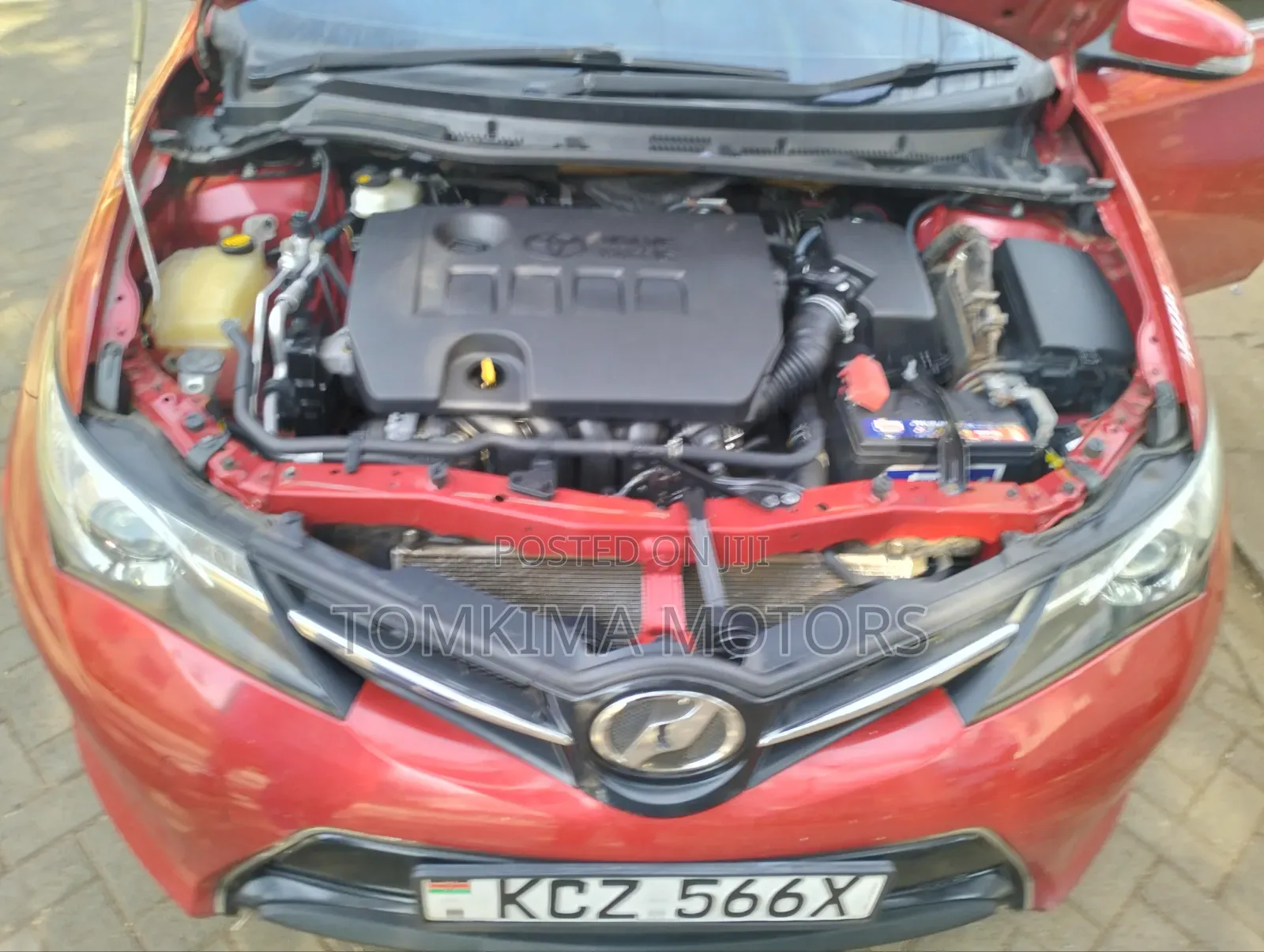 Toyota Axio 2014 Red