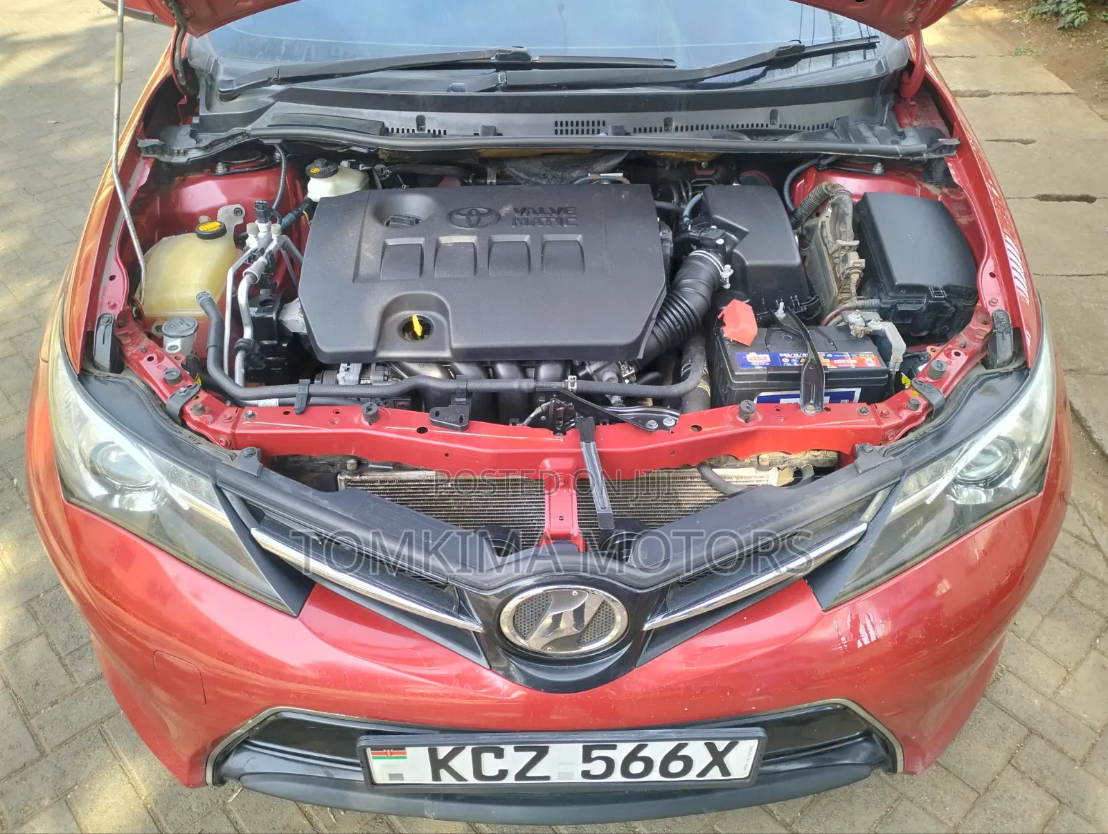 Toyota Axio 2014 Red