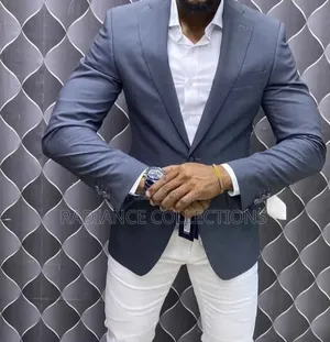 Men Plain Slim Coats