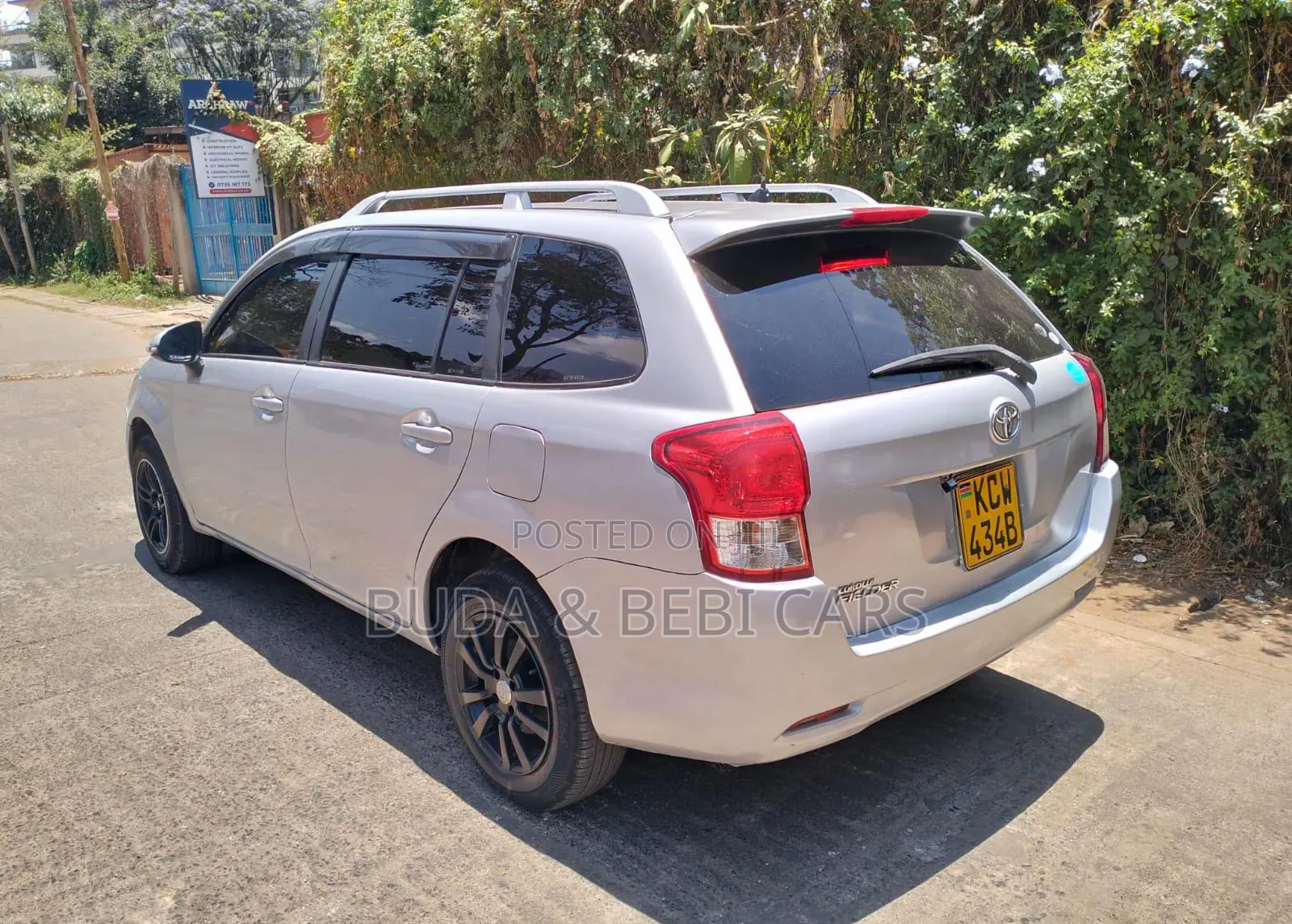 Toyota Corolla Fielder 2014 Silver