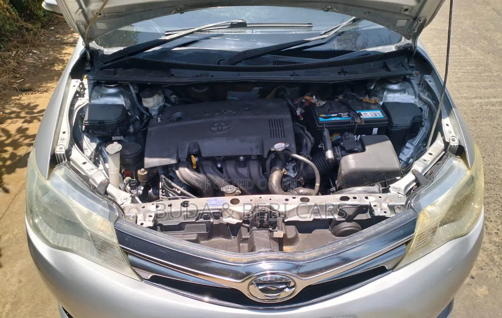 Toyota Corolla Fielder 2014 Silver