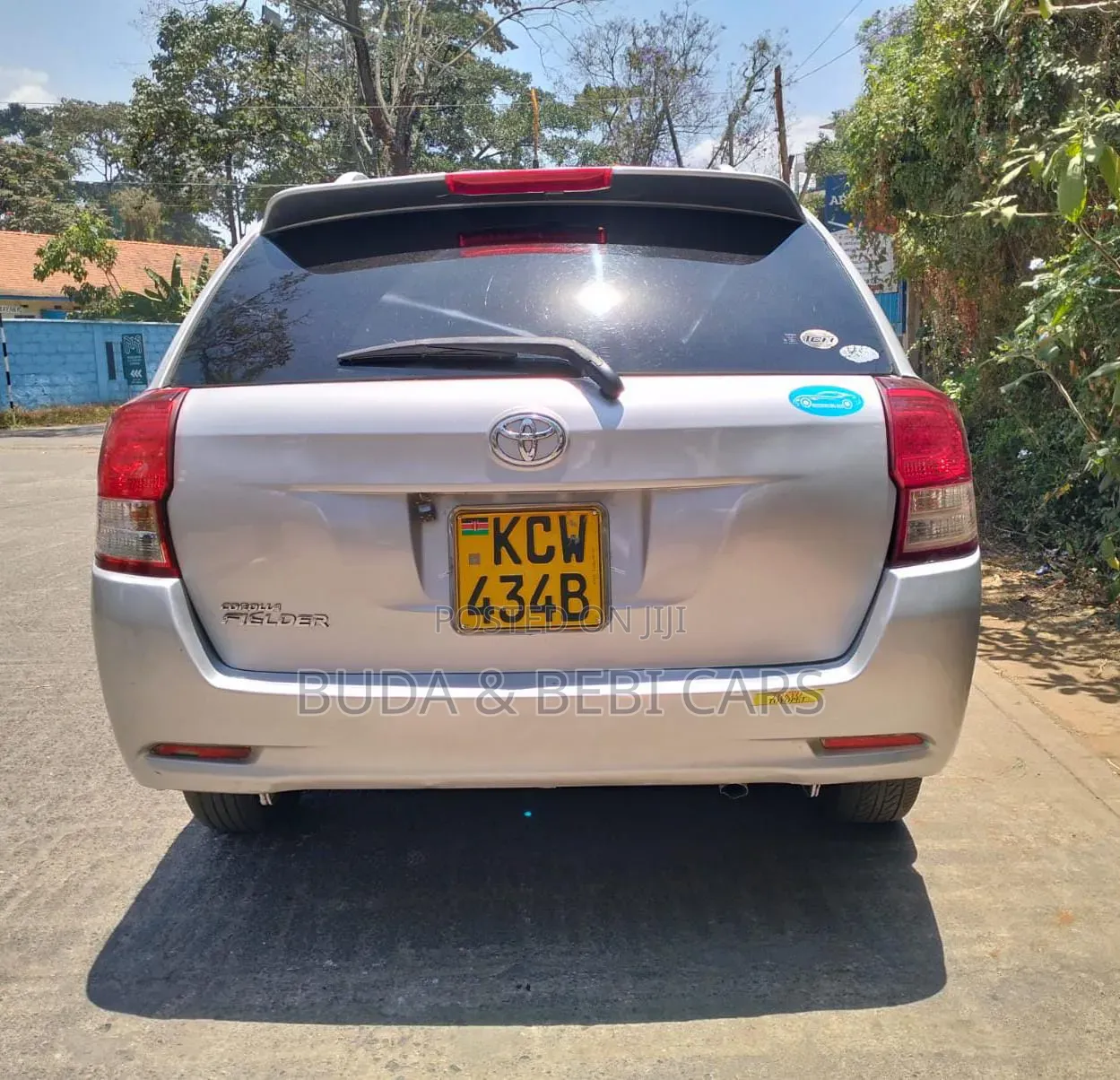 Toyota Corolla Fielder 2014 Silver