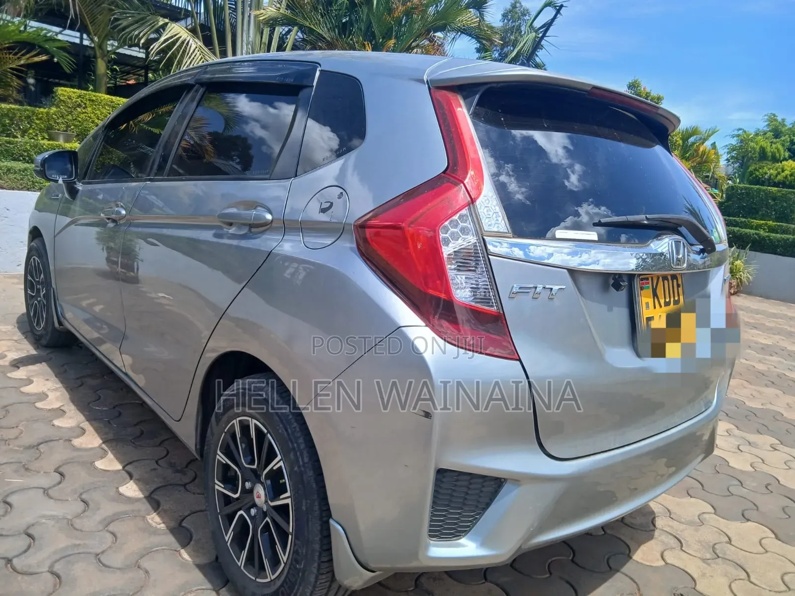 Honda Fit 2014 Silver