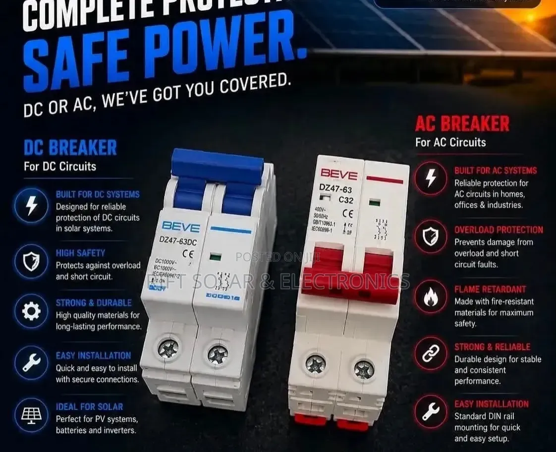 63A DC Solar Breaker Switch