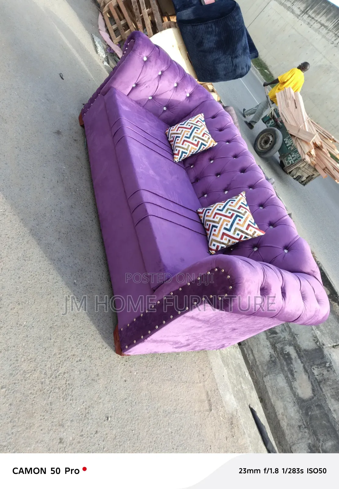 Chester Sofa 3 Seator With High Density Cushions 
