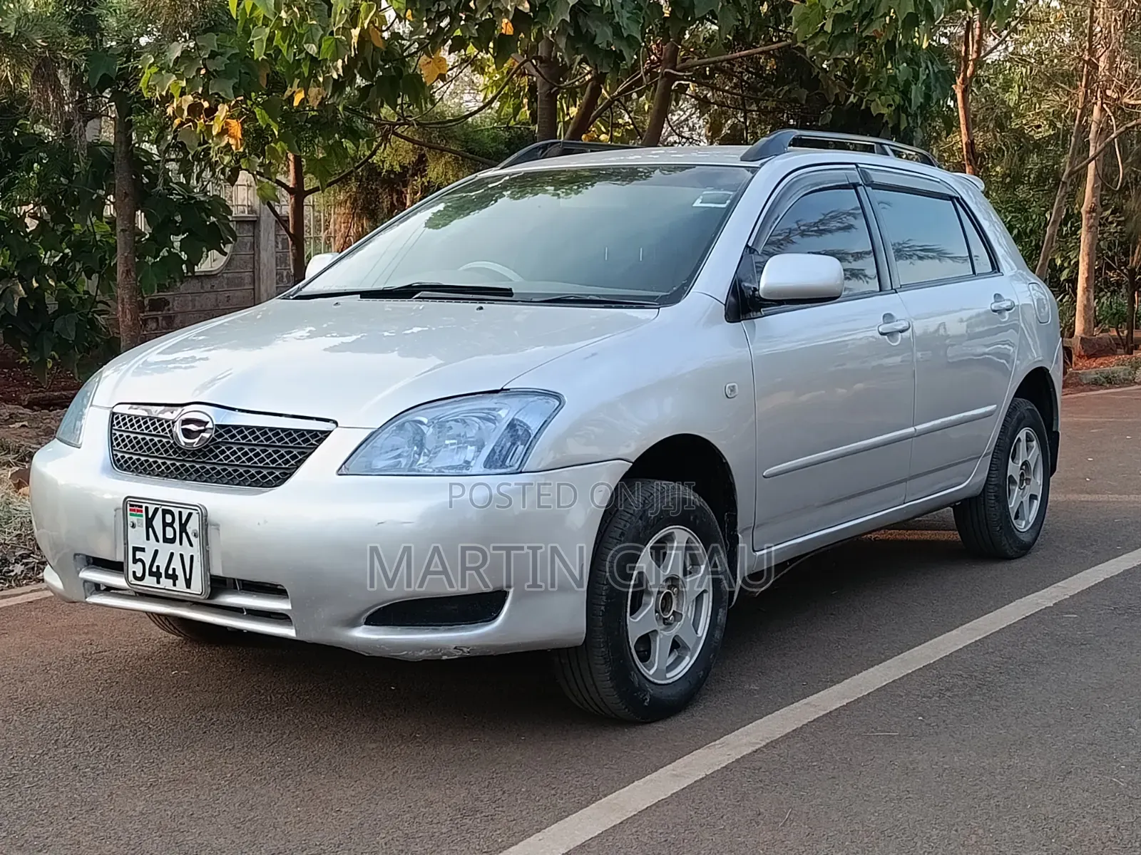 Toyota Corolla RunX 2004 Silver