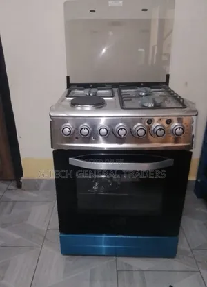 3+1 Sarah-Tech 60x60 Standing Cooker With Rotisserie