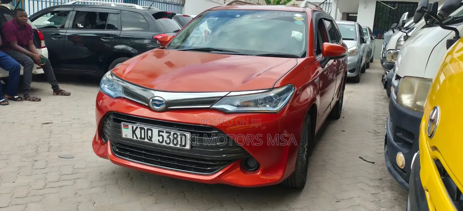 Toyota Corolla Fielder 2017 Red