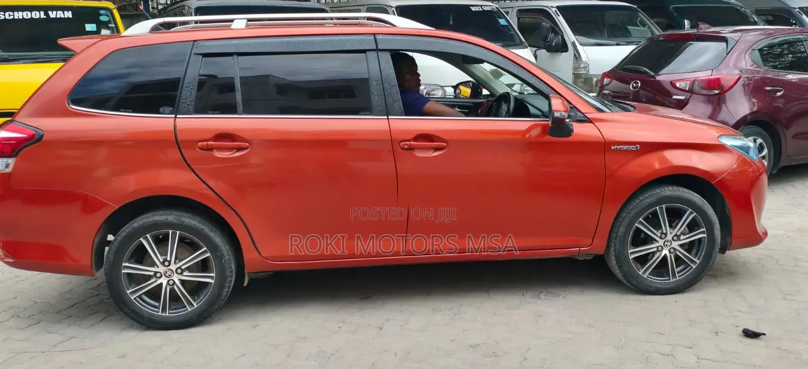 Toyota Corolla Fielder 2017 Red