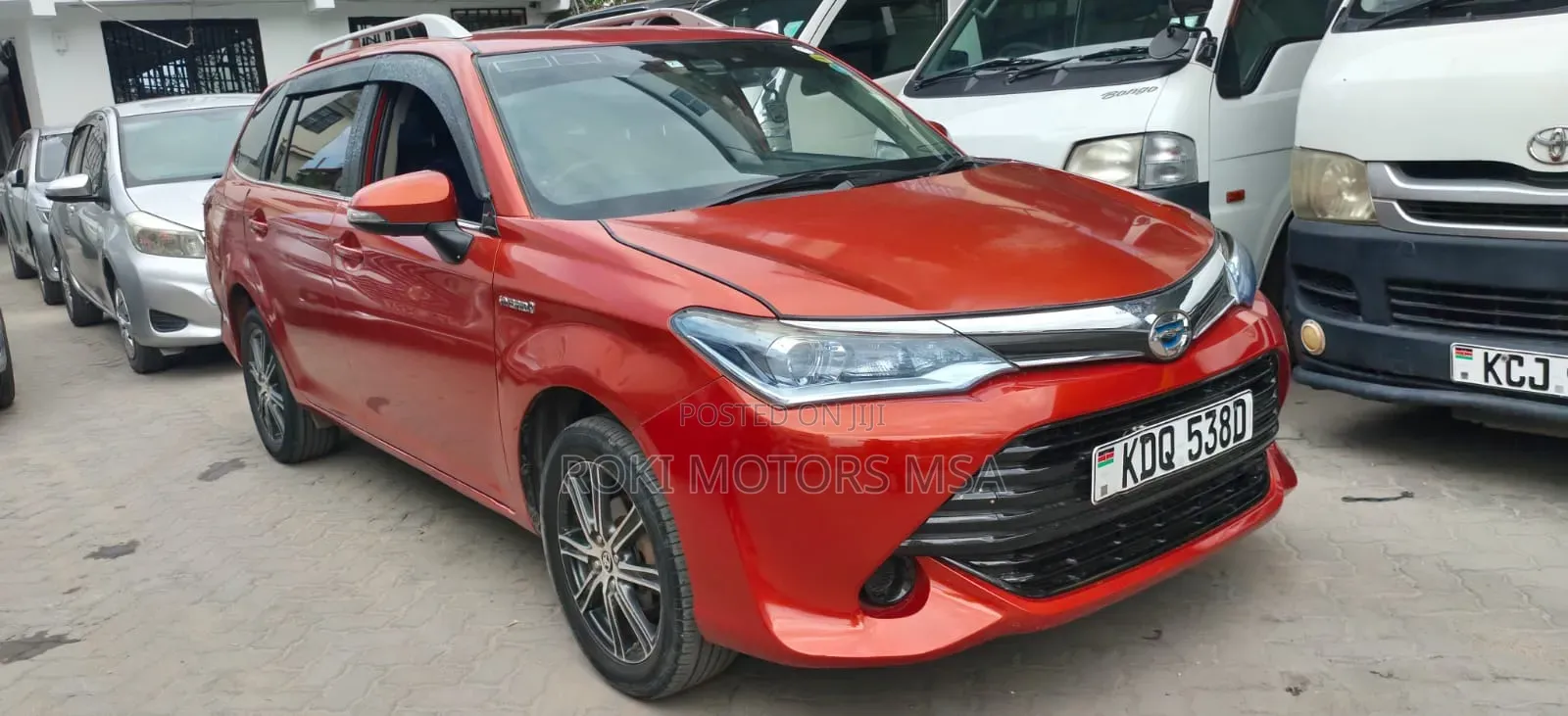 Toyota Corolla Fielder 2017 Red