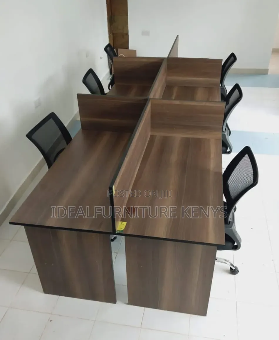 6 Way Workstation Office Desk