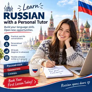 Russian Language Lessons (Русский Язык) – Conversational & Academic