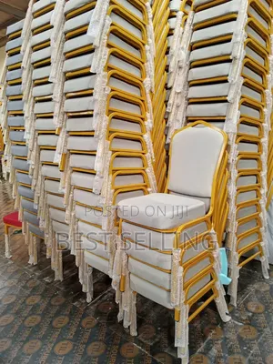 New Look Elegant White Conference Chairs With Heavy Seat and Back
