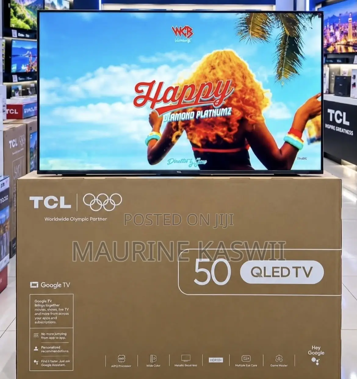 TCL 50”t6d Qled Uhd