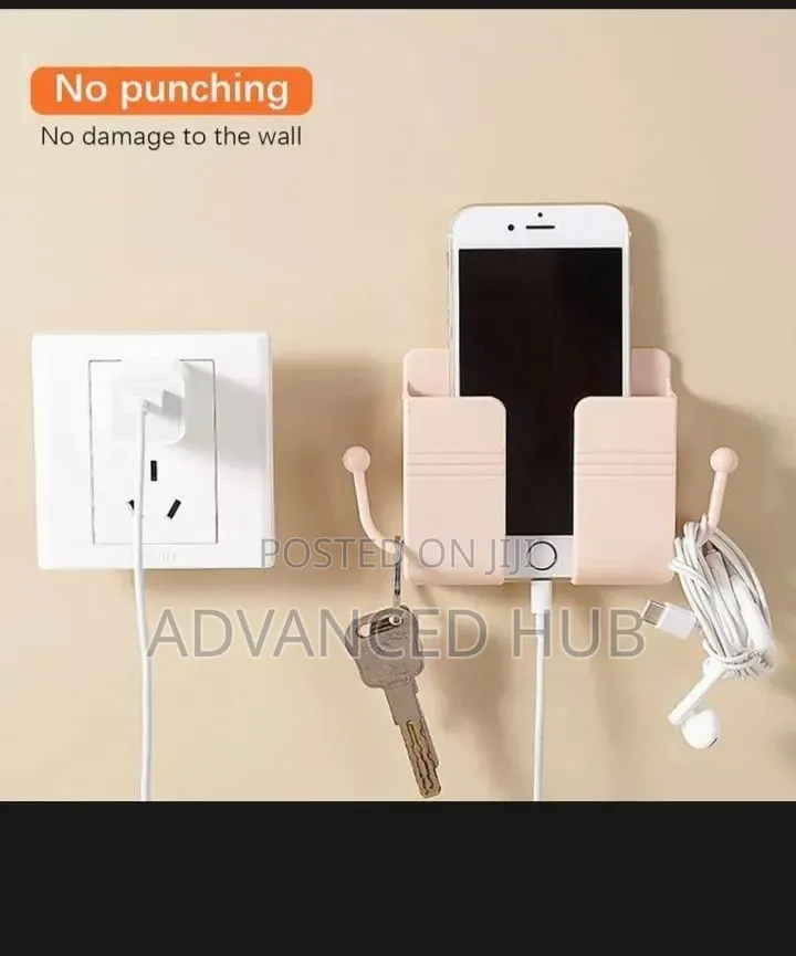 Wall Mounted Charging Phone Holder