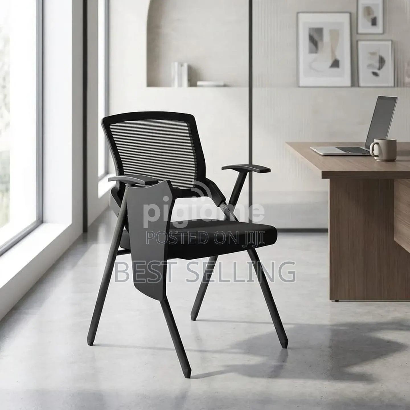 Elegant Training Chair With Writing Top