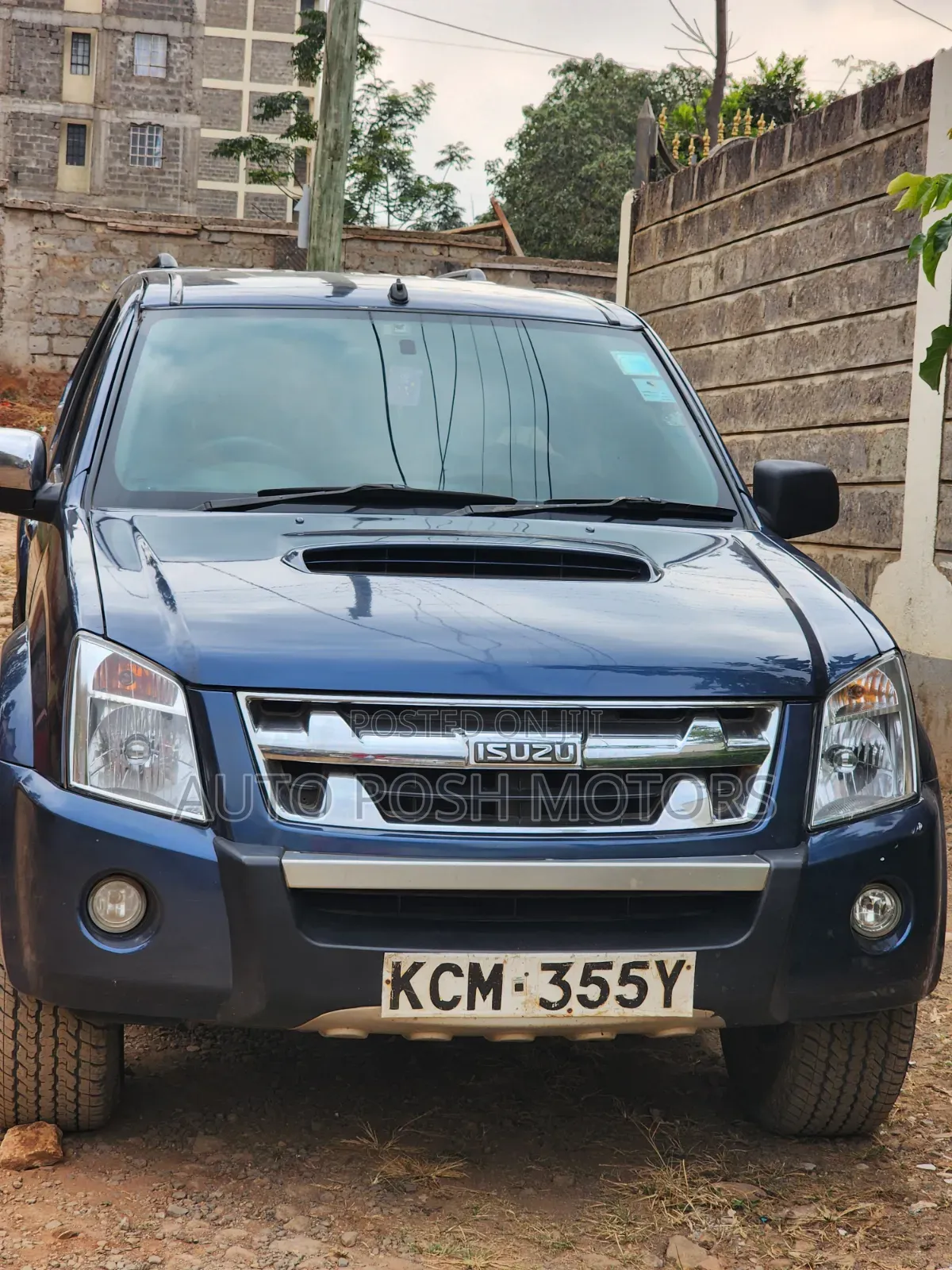 Isuzu D-MAX 2010 Blue