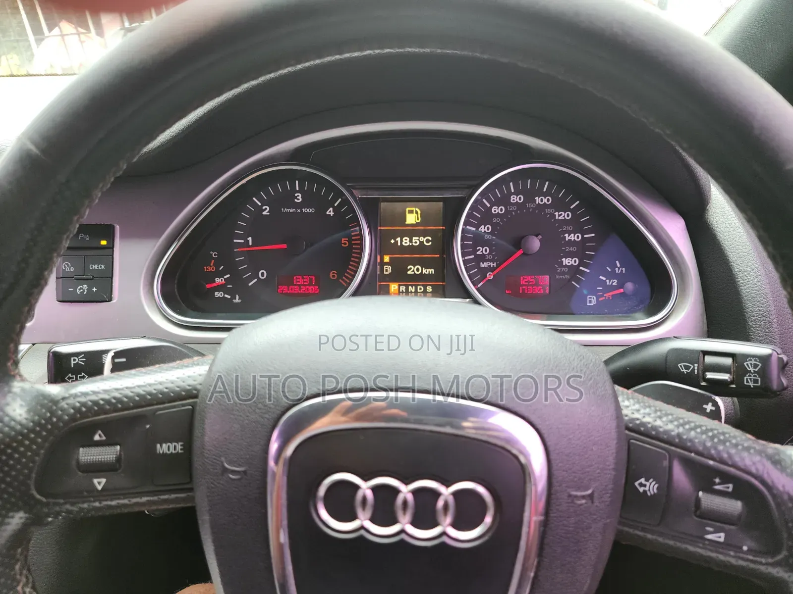 Audi Q7 2007 Gray