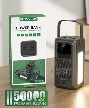 NewVew NV-D0176 50,000mAh Power Bank,