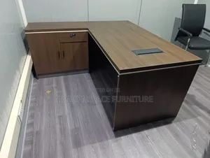 L-Shaped Executive Office Desk