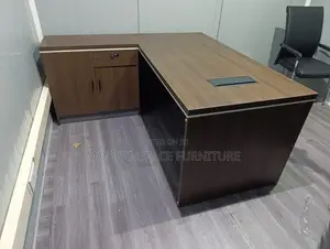 L-Shaped Executive Office Desk