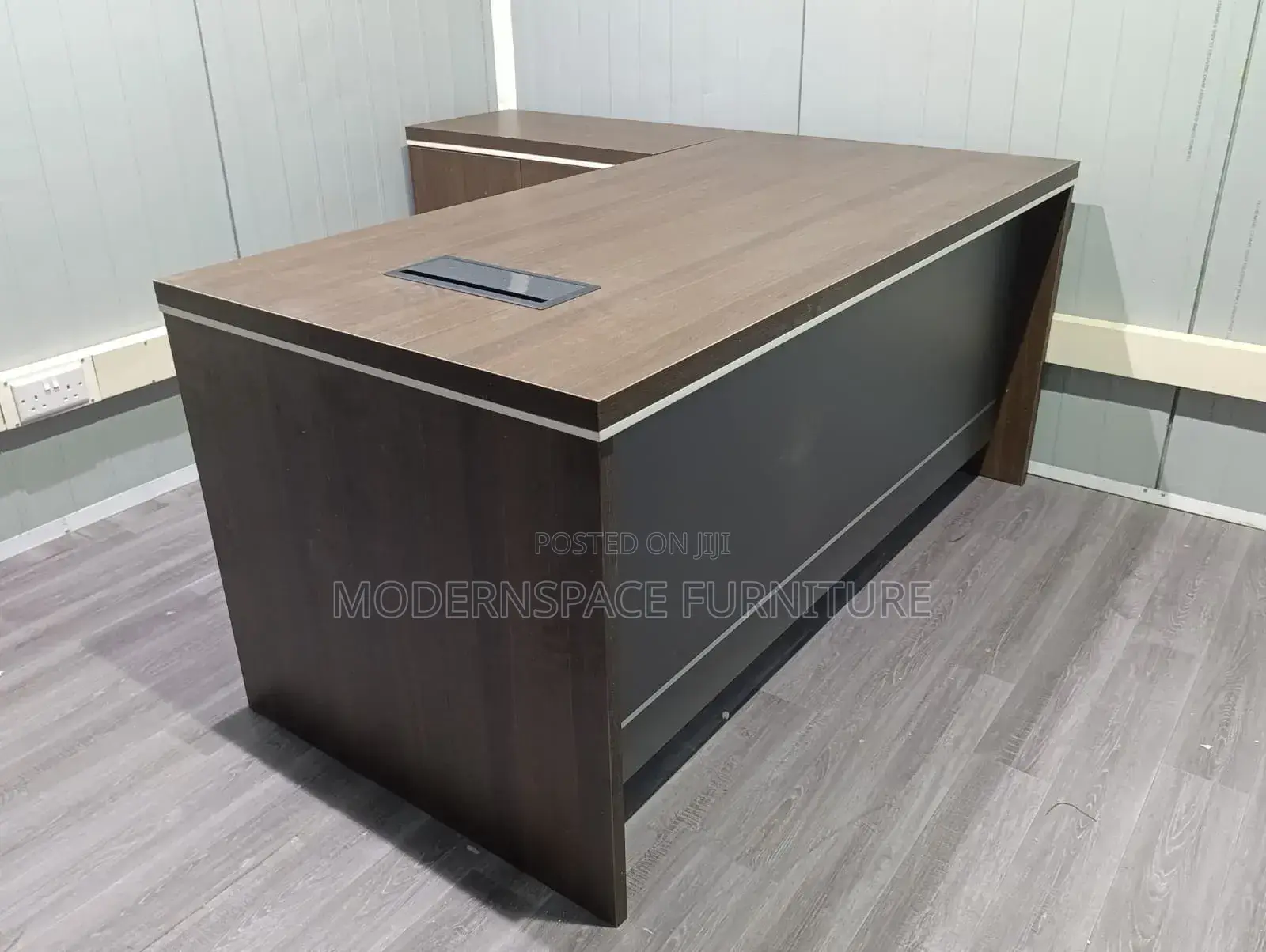 L-Shaped Executive Office Desk