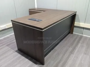 L-Shaped Executive Office Desk