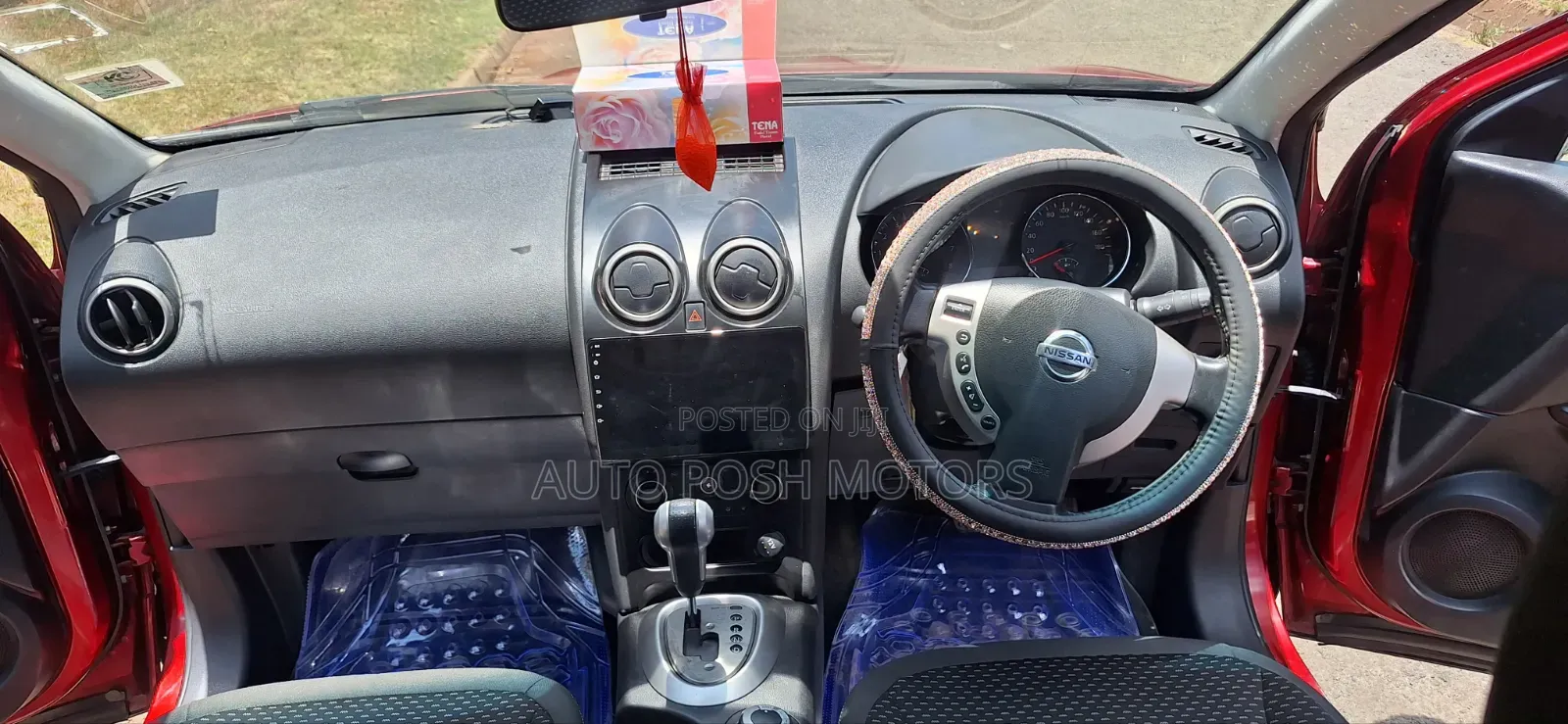 Nissan Dualis 2010 Maroon