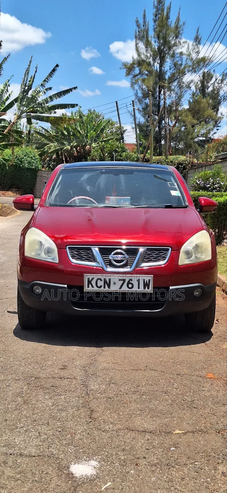 Nissan Dualis 2010 Maroon